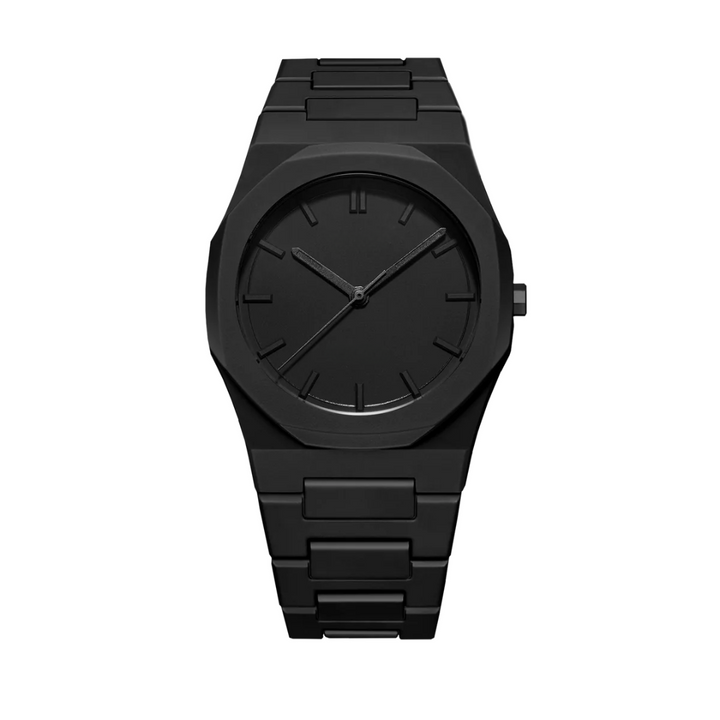 Almare | Reloj Hombre Analógico Negro Minimalista