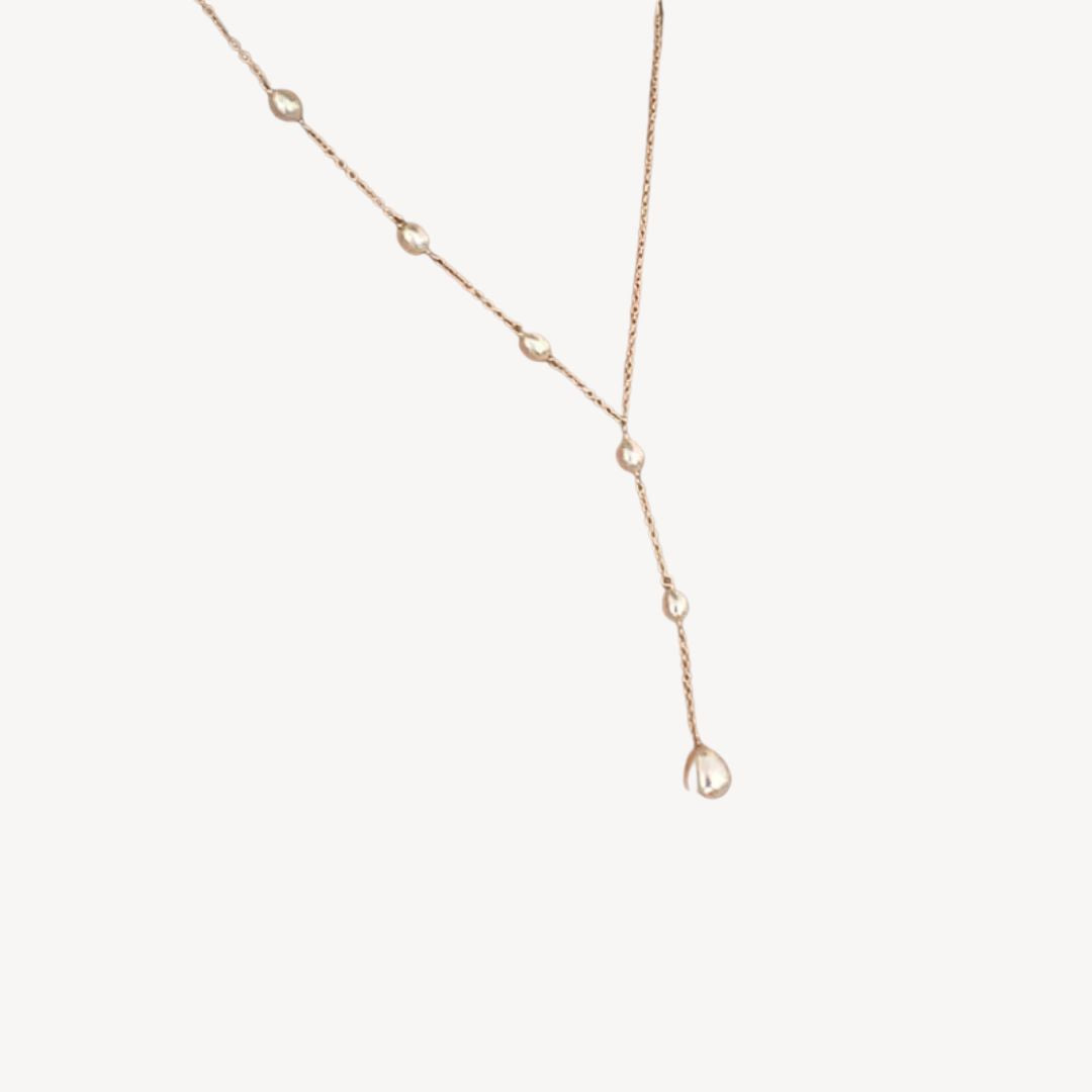 Almare | Collar Mujer Perlas Lágrima Elegante