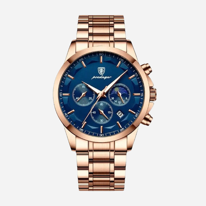 Almare | Reloj Hombre Cronógrafo Fases Lunares