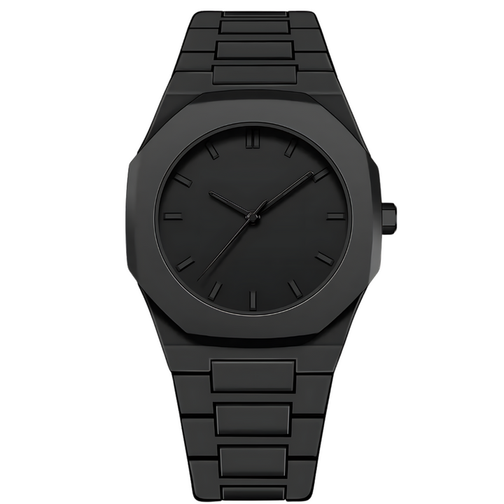 Almare | Reloj Hombre Analógico Negro Minimalista