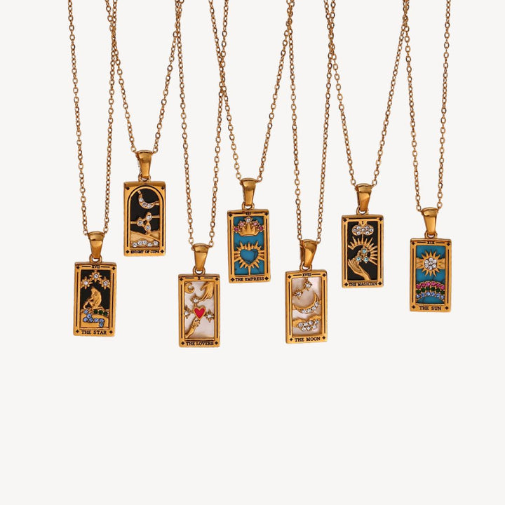 Almare | Collar Mujer Cartas Tarot Místicas