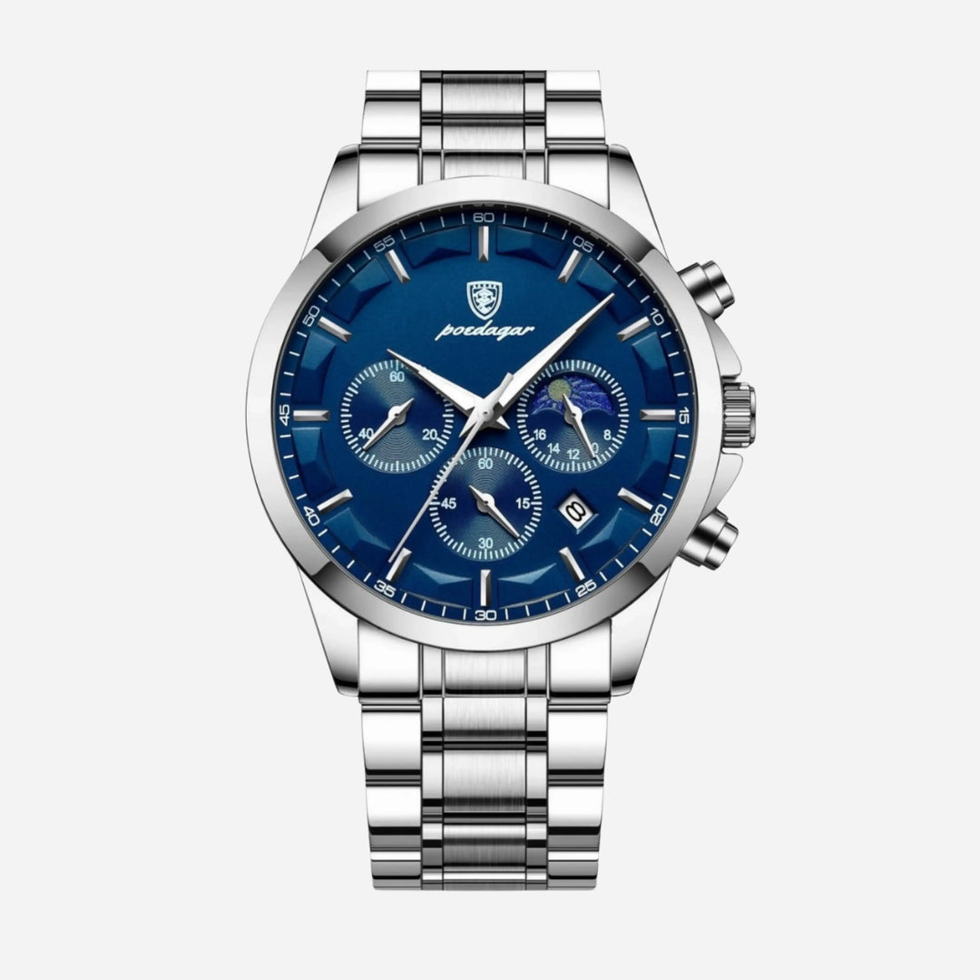 Almare | Reloj Hombre Cronógrafo Fases Lunares
