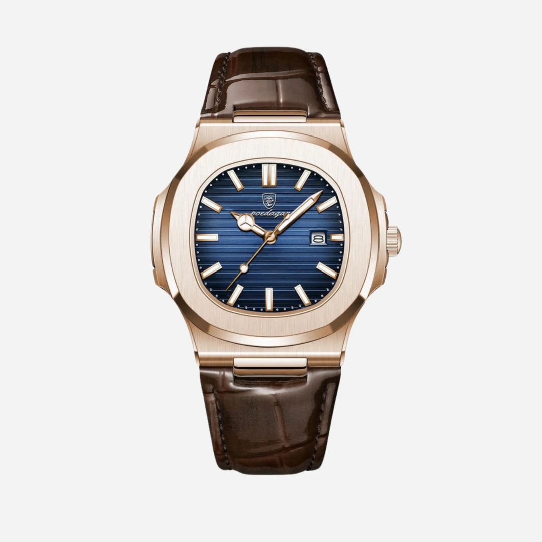 Almare | Reloj Hombre Analógico Marrón