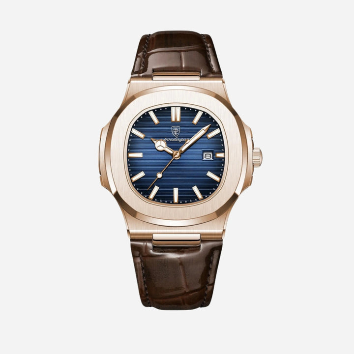 Almare | Reloj Hombre Analógico Marrón