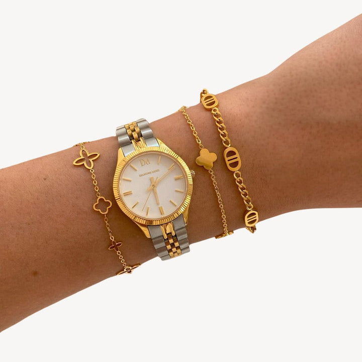 Almare | Pulsera Mujer Tréboles Minimalista Elegante