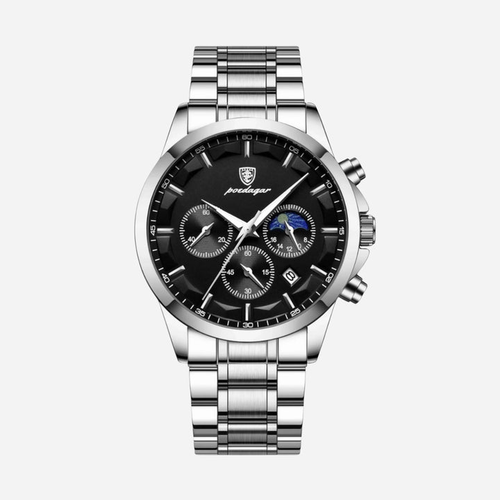 Almare | Reloj Hombre Cronógrafo Fases Lunares