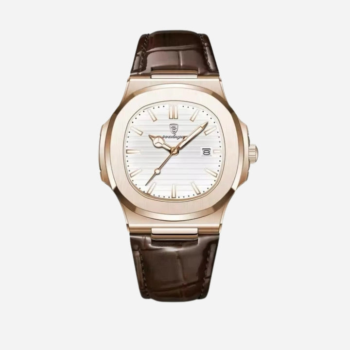 Almare | Reloj Hombre Analógico Marrón