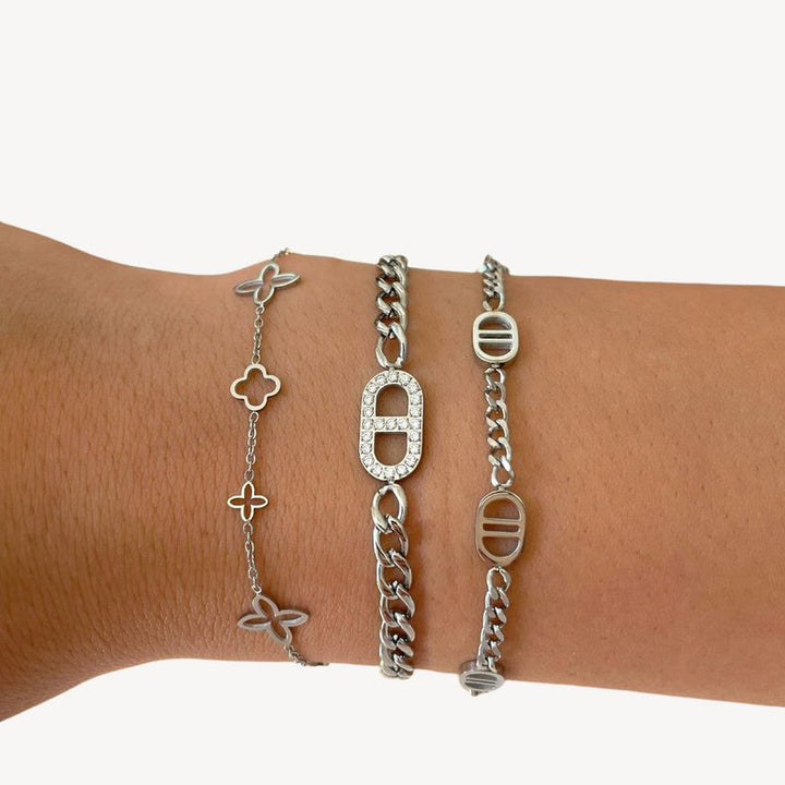 Almare | Pulsera Mujer Tréboles Minimalista Elegante