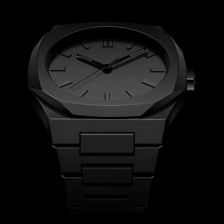 Almare | Reloj Hombre Analógico Negro Minimalista