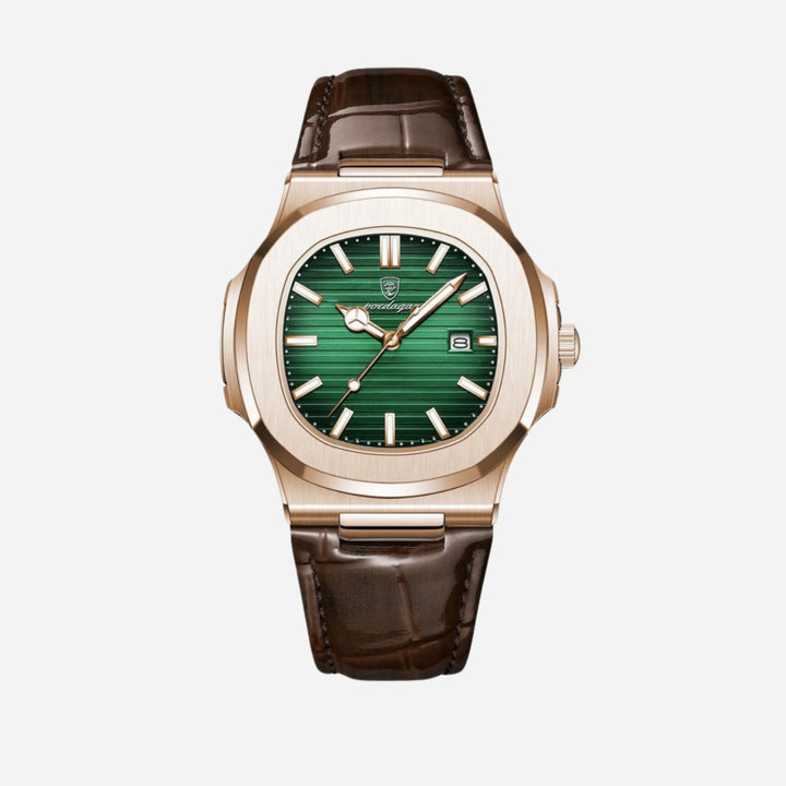 Almare | Reloj Hombre Analógico Marrón