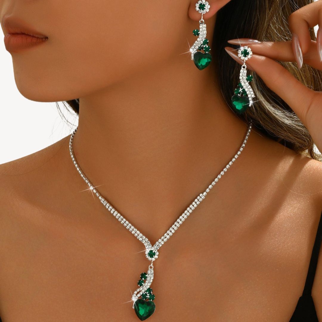Almare | Set Collar Pendientes Elegante Fiesta