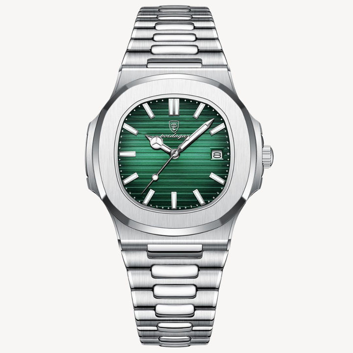 Almare | Reloj Pulsera Hombre Analógico Plata