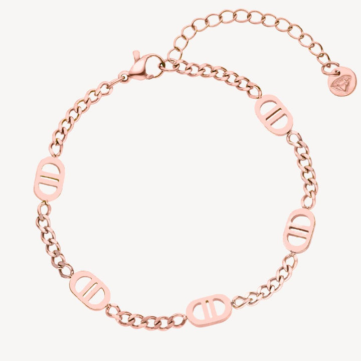 Almare | Pulsera Mujer Eslabones Oval Elegante
